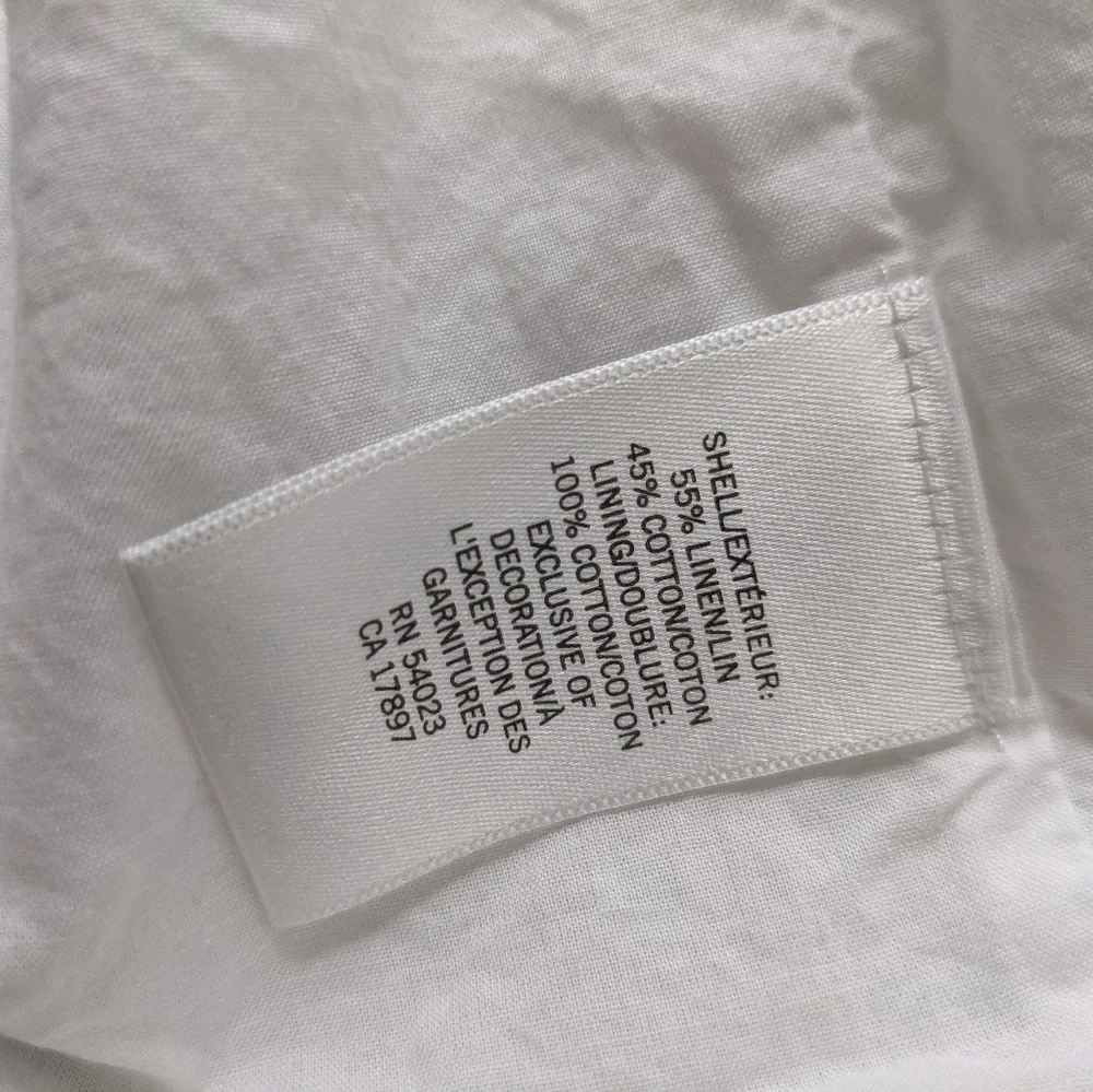 Banana Republic Sz 14 Black/White Strapless Dress - Picture 9 of 9